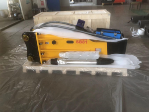 Precio de fábrica Soosan Sb81 Martillo hidráulico 18-26 toneladas Excavadora Jack Hammer para excavadora Pc200 - Product Image 4