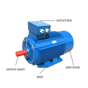 มอเตอร์อะซิงโครนัสสามเฟส YE3-180L-6-15kW เหมาะสำหรับระบบขับพัดลมแบบแรงเหวี่ยง - Product Image 2