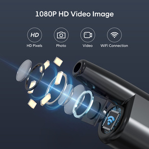 USB-перезаряжаемая электрическая система для промывания ушей с Bluetooth-камерой, 4 режима давления, удаление ушной серы водом - Product Image 4