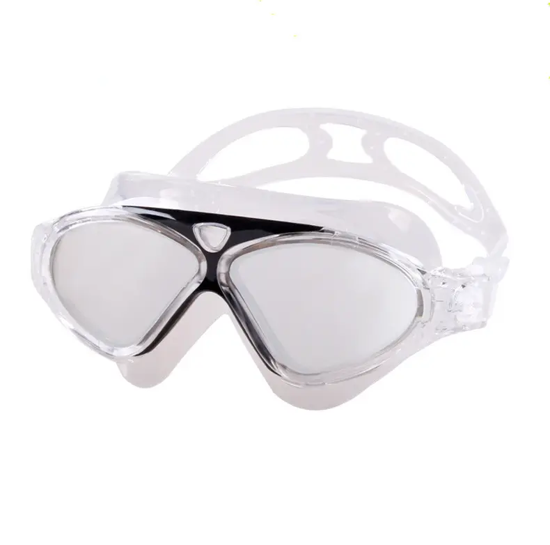 Outdoor Swim Mask Wide vision One-Piece Swimming Goggles Super Leakproof Design, 100% UV Protection, Anti-Fog Coating