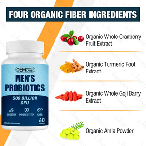 Hot Bán Hàng Ngày Đường Ruột Sức Khỏe Phức Tạp Probiotic Cho Người Lớn 40 Tỷ Cfu Sheld-Ổn Định Pre-Probio - Product Image 2