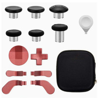 Componentes Metálicos Duraderos para Modificación de Juegos: Tapas de Joystick, Palancas y D-Pad, Repuestos para el Control Xbox One Elite Serie 2