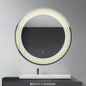Oscurecimiento continuo maquillaje inodoro círculo táctil desempañador <span class=keywords><strong>espejo</strong></span> lámpara <span class=keywords><strong>led</strong></span> interior moderno lámparas de pared luces inteligentes para el hogar - Product Image 5