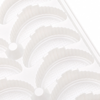 Barquettes d'emballage pour raviolis en vrac, compatibles réfrigérateur, boîte de rangement, étui pour wontons, organisateur de cuisine, barquette en plastique