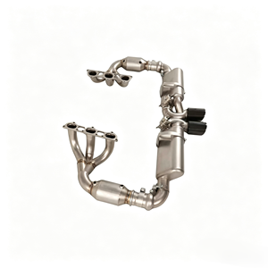 Sistema de Escape Completo que Incluye Colector de Escape y Sección Trasera para 991.1 991.2 3.8 - Product Image 3