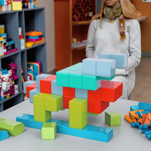 Yeni manyetik küpler erken çocukluk eğitim oluşturma hayal manyetik yapı taşları çocuk oyuncakları - Product Image 1