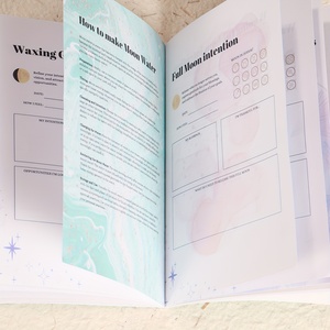 JAI IMAN-Cuaderno de diario A5 con 80 páginas, explicación detallada, fase lunar para profesionales - Product Image 4