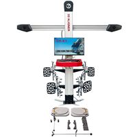 Tricar 2026 Stock d'usine : Combo Démonte-pneus automatique, Équilibreuse de pneus et Aligneur de roues 3D