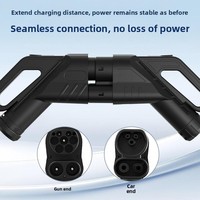 Nouveau câble de charge CCS2 DC pour véhicules électriques, 5 mètres, mâle-femelle, 350 kW, pour Polestar 2, Rivian R1S, certifié CE, charge rapide