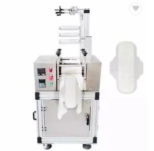 Otomatik çift katlı ıslak hijyenik ped kağıt yapma makinesi avrupa pazarı için