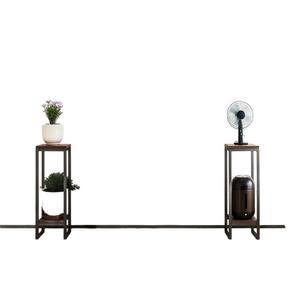 Support à fleurs sur pied de style nordique pour plantes suspendues (Pothos, Araignées) – Décoration intérieure pour salon - Product Image 1