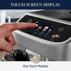 Máquina de Café <span class=keywords><strong>Magnifica</strong></span> Plus DL-10, 19 Bares, Pantalla Táctil de 7 Pulgadas, Más de 18 Recetas con un Solo Toque, Espumador de Leche Automático, Molinillo Integrado, para Hogar y Oficina - Product Image 3