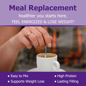 Poudre de repas énergétique et de gestion du poids 3-en-1, riche en protéines et en vitamines essentielles, poudre de repas complète <span class=keywords><strong>pour</strong></span> la perte de poids et l'énergie - Product Image 4