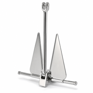 Ancre Danforth pliable robuste en acier inoxydable 316 de qualité marine 2026 pour <span class=keywords><strong>voilier</strong></span>, yacht, bateau à moteur - Product Image 1