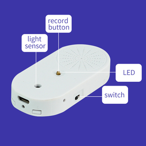 Mini Módulo <span class=keywords><strong>de</strong></span> <span class=keywords><strong>Sonido</strong></span> Ovalado 300s, <span class=keywords><strong>Grabador</strong></span> <span class=keywords><strong>de</strong></span> Voz con Sensor <span class=keywords><strong>de</strong></span> Luz, Chip <span class=keywords><strong>de</strong></span> Música para Tarjetas <span class=keywords><strong>de</strong></span> Felicitación, Cajas <span class=keywords><strong>de</strong></span> Regalo - Product Image 3