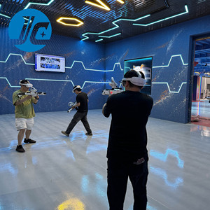 Không gian rộng lớn nhiều người chơi thực tế ảo trò chơi trong nhà máy VR Đấu Trường VR đội trò chơi cho trung tâm mua sắm phiêu lưu công viên kim loại - Product Image 1
