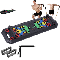 Planche de fitness pliable multifonctionnelle pour exercices abdominaux, utilisation à domicile, en plastique, unisexe, T8