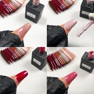 Esmalte de <span class=keywords><strong>uñas</strong></span> de gel sin Hema con logotipo personalizado, cobertura completa, Primavera Verano, macarrón, colores caramelo, manicura artística de <span class=keywords><strong>uñas</strong></span> - Product Image 3