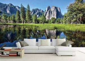 Pintura Decorativa para Pared de Habitación Infantil con Diseño de Castillo de Comics ZHIHAI, Papel Tapiz Decorativo para Sala de Estudio - Product Image 2