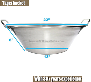 México Acero inoxidable al aire libre/jardín/hotel profundo cocina Comal olla - Product Image 4