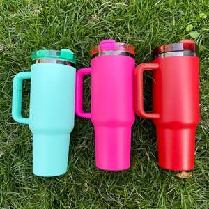 Large Capacity H2.0 Thermos Black Plated <b>40oz</b> Travel <b>Tumbler</b> Stainless Steel <b>40oz</b> Custom logo <b>Tumbler</b> <b>40oz</b> <b>Tumbler</b> <b>with</b> <b>Handle</b> - Product Image 3