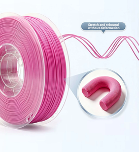 Filamento Flexible de TPU80A para Impresora 3D, Suave y Elástico, para Calzado Deportivo, Acabado Mate, Bobina de Prueba de 200g - Product Image 4