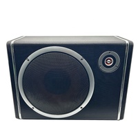 Meilleur Prix Subwoofer Actif 12V Super Bass Grande Puissance 10 Pouces Trapézoïdal pour Réaménagement de Véhicule Audio Automobile