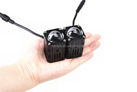 Phares auxiliaires LED mini moto Senlo X1 X3 50W blanc jaune, feux de route et de croisement, feux de travail, antibrouillard, projecteurs de conduite