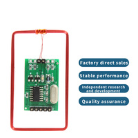 Módulo Lector de Tarjetas RFID de 125KHz con Interfaz Inteligente Uart TTL Wiegand TK4100 EM4100 Integrado