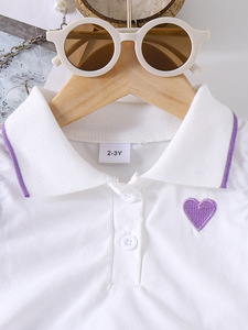 Ropa Infantil para Comercio Exterior, Ropa Infantil Europea y Americana, Chaleco Blanco, Falda Plisada Color Vino Tinto, 3-7 Años - Product Image 2