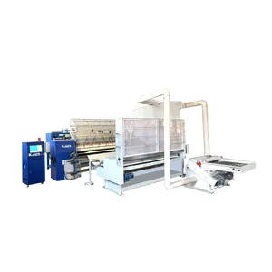 Air lay Fiber Opening Machine connect with Computerized Multi Needles Automatic Home Use Quilting Machine
