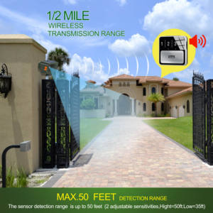 Система сигнализации дальнего действия на подъездной дорожке 1/2 миль-лучший гаджет для домашней безопасности для максимальной защиты - Product Image 4