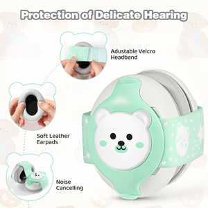 Protectores Auditivos para Bebés con Cancelación de Ruido y Logotipo Personalizado, Productos de Seguridad para Bebés, Orejeras para Bebés - Product Image 2