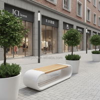 Magnifique chaise d'attente de loisirs avec tabouret annulaire en fibre de verre pour centres commerciaux, immeubles de bureaux et halls d'accueil