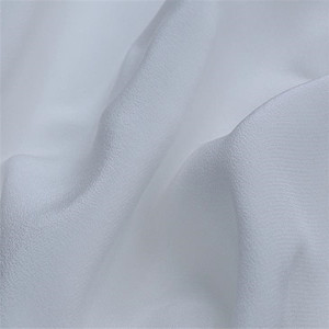 Tessuto <span class=keywords><strong>Crepe</strong></span> De Chine in <span class=keywords><strong>Seta</strong></span> Pura al 100% PFD CDC Bianco Naturale 12m/m 44'' per Tintura, Grado 6A, Massima Qualità - Product Image 6