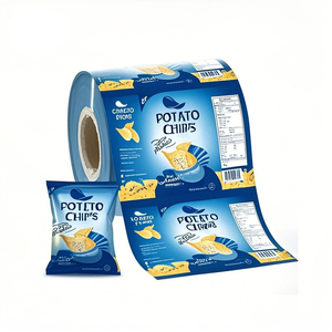 Borsa sacchetti Snack rotolo imballaggio Eco biodegradabile patatine rotola stampa bambini cibo per cani imballaggio personalizzato pellicola di plastica amichevole - Product Image 1