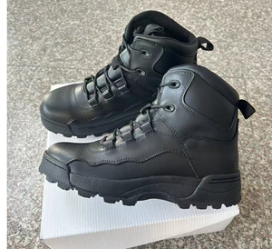 DFS14 Nuevas Botas Tácticas Largas de Cuero de Grano Completo Personalizadas de Alta Calidad - Product Image 6