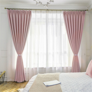 Cortinas de lujo de alta calidad, persianas suaves a prueba de polvo para ventanas sólidas, modernas y sencillas para dormitorio - Product Image 3