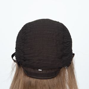 Perruque en cheveux européens de haute qualité, ligne de cheveux naturelle, nœuds simples, perruque en dentelle suisse, mèches blondes naturelles, perruques européennes juives casher - Product Image 5