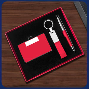 Regalos Promocionales IStapromo con Logotipo Impreso, Set de Regalos Corporativos, Porta Tarjetas de Visita, Llavero Metálico, Bolígrafo para Tomar Notas para Clientes - Product Image 5