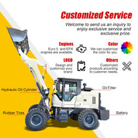 Chine Approvisionnement direct d'usine Mini chargeuse sur pneus 910 928 936 Diesel télescopique 2ton 3ton 4ton 5ton chargeur frontal à vendre