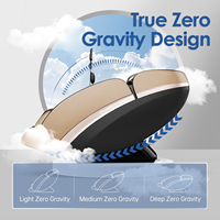 Poltrona Massaggiante Elettrica a Gravità Zero 4D SL Track per Massaggio Completo del Corpo, Divano Massaggiante a Moneta, Miglior Venditore