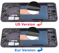 Layar AMOLED samsung Galaxy S23 Plus S916, ponsel pintar tampilan OLED asli pabrik langsung dengan api