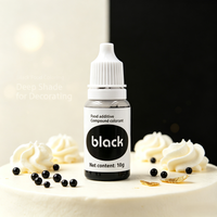 Colorant alimentaire liquide de qualité alimentaire 10g, haute saturation, colorant comestible idéal pour les cupcakes, les macarons, la fabrication de bonbons et la création d'art culinaire