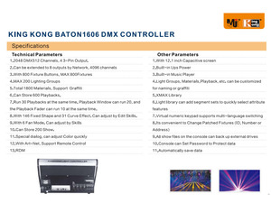 DMX 512 <strong>MIDI</strong> RGB Electric <strong>Fader</strong> Command Wing Stage DJ Light Control Light Console Pro Dimmer <strong>Controller</strong> - Product Image 4
