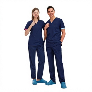 Uniformes Médicos Premium al por Mayor, Conjuntos de Ropa de Trabajo Transpirable y Ligera para Doctores, Enfermeras, Dentistas y Personal de Salud - Product Image 4