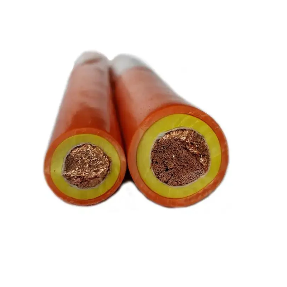 Super Flexible 2 Gauge 2/0 1 AWG Power Cable 300amp 400amp 600amp 1000amp Copper/AL Stranded Conductor with PVC Insulation