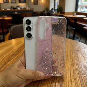 Fundas <span class=keywords><strong>para</strong></span> <span class=keywords><strong>Samsung</strong></span> Galaxy S24 S25 S26 <span class=keywords><strong>Ultra</strong></span> con Diseños de Resina Epoxi, <span class=keywords><strong>Funda</strong></span> Brillante con Purpurina <span class=keywords><strong>para</strong></span> S26 <span class=keywords><strong>Ultra</strong></span> <span class=keywords><strong>para</strong></span> Chicas - Product Image 1