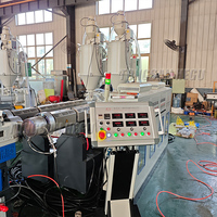 Ligne d'extrusion de tuyaux ondulés TONGSANHEGU 12-50 mm, machine de moulage haute vitesse, machine de fabrication de soufflets en plastique HDPE