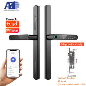 <span class=keywords><strong>ประตู</strong></span>ล็อคกลางแจ้งกันขโมยสำหรับติด<span class=keywords><strong>ประตู</strong></span>ล็อกอลูมิเนียม<span class=keywords><strong>สมา</strong></span>ร์ทล็อคแบบสะพานหัก - Product Image 1